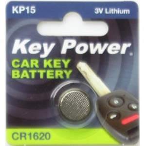 Key Power Car Key Fob Battery KP15 CR1620 3V Lithium Cell Watch